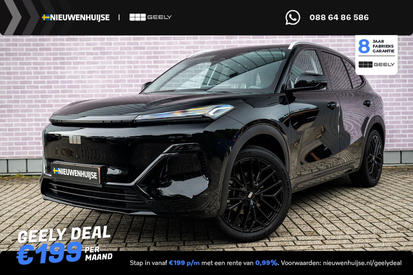 Geely Starray EM-i - 1.5 Max+ | BLACK EDITION | 136km Elektrisch bereik | Stoelverwarming voor + achter | 360 c - AutoWereld.nl