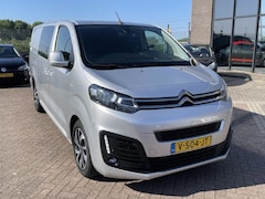 Citroën Jumpy - 2.0 BlueHDI 120 Business XL DC, 5-zits, Trekhaak, Dubl schuifdrn, Stoelvrw, Navi, Pdc, 1e