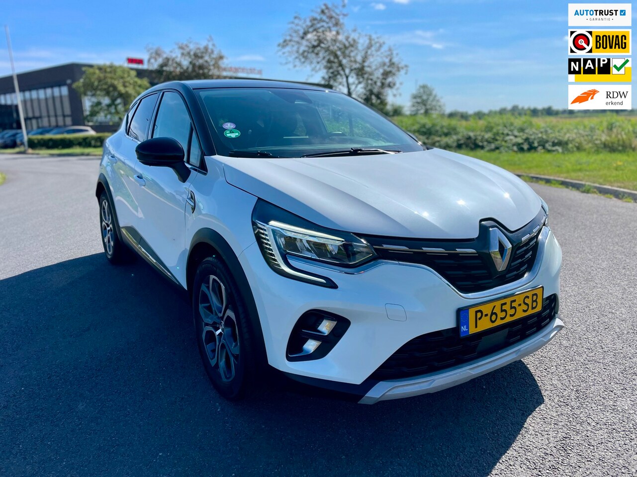 Renault Captur - 1.6 E-Tech Plug-in Hybrid 160 Intens, Aut, Trekhaak, Cam, Pdc, Carplay, 1e eig afk, Geen i - AutoWereld.nl