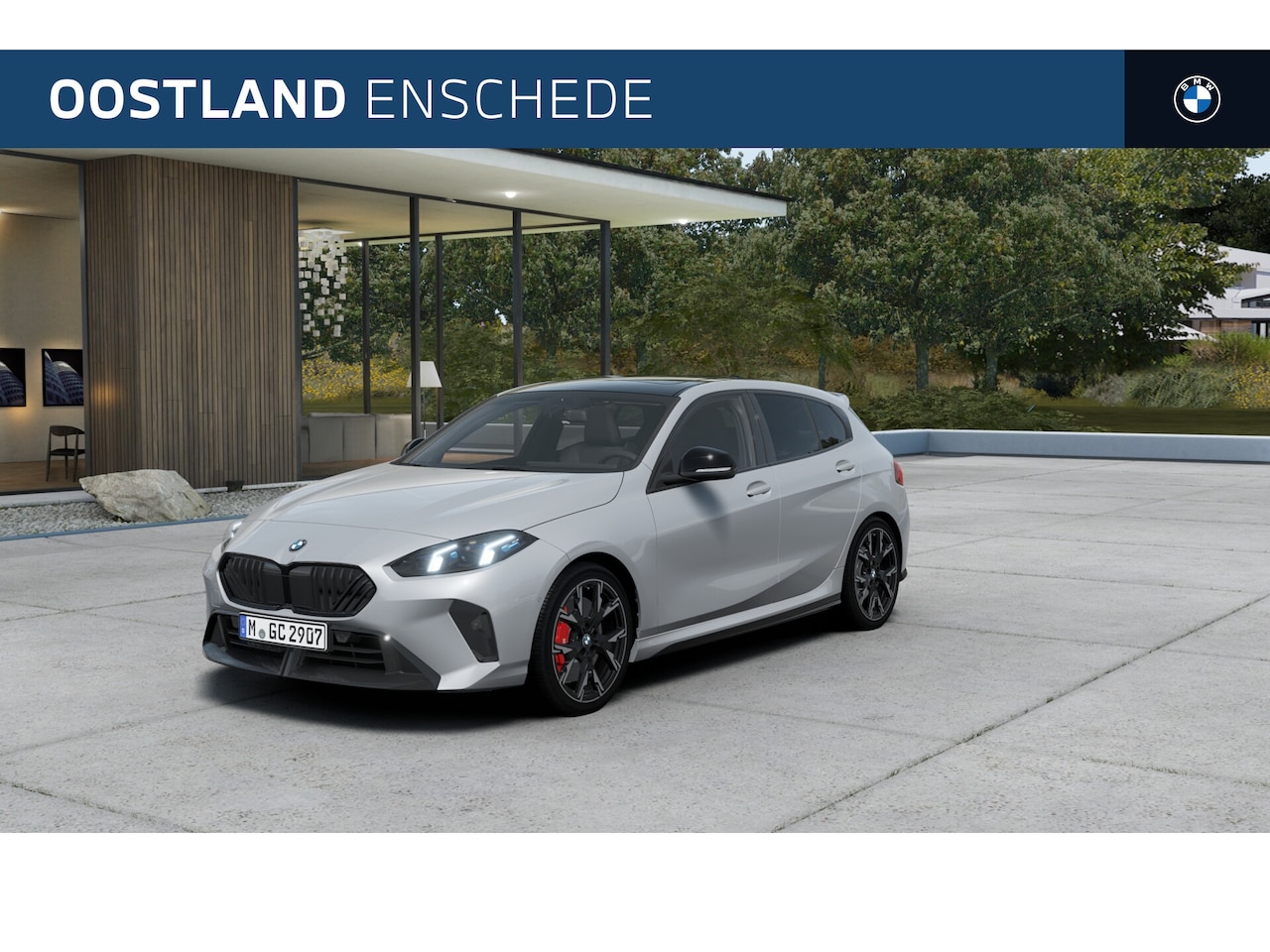BMW 1-serie - 120 M Sport Automaat / Panoramadak / Sportstoelen / Adaptieve LED / M Adaptief onderstel / - AutoWereld.nl