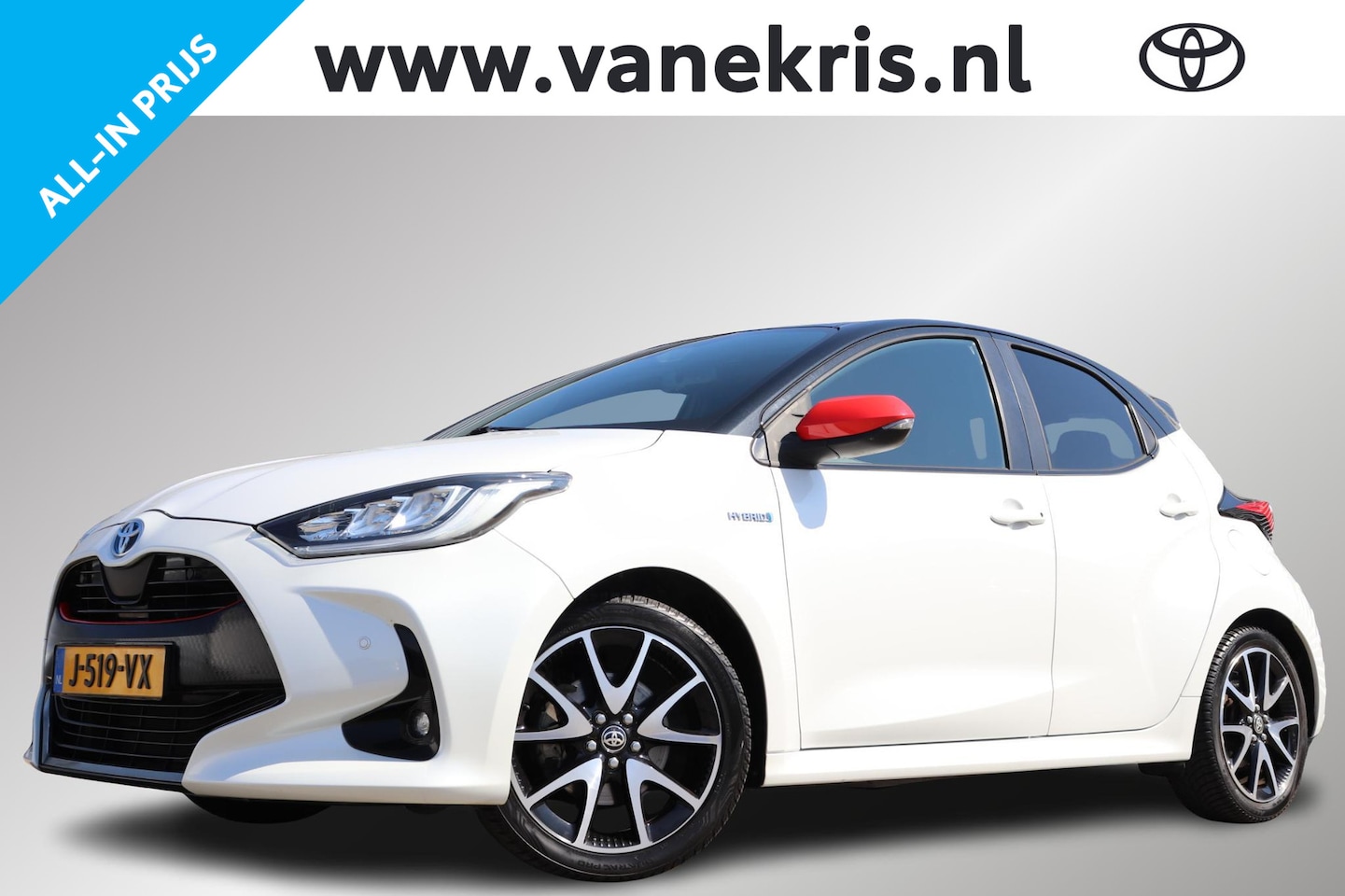 Toyota Yaris - 1.5 Hybrid Executive 1.5 Hybrid Executive, JBL, BSM, Halfleder, Apple Carplay/Android Auto! - AutoWereld.nl
