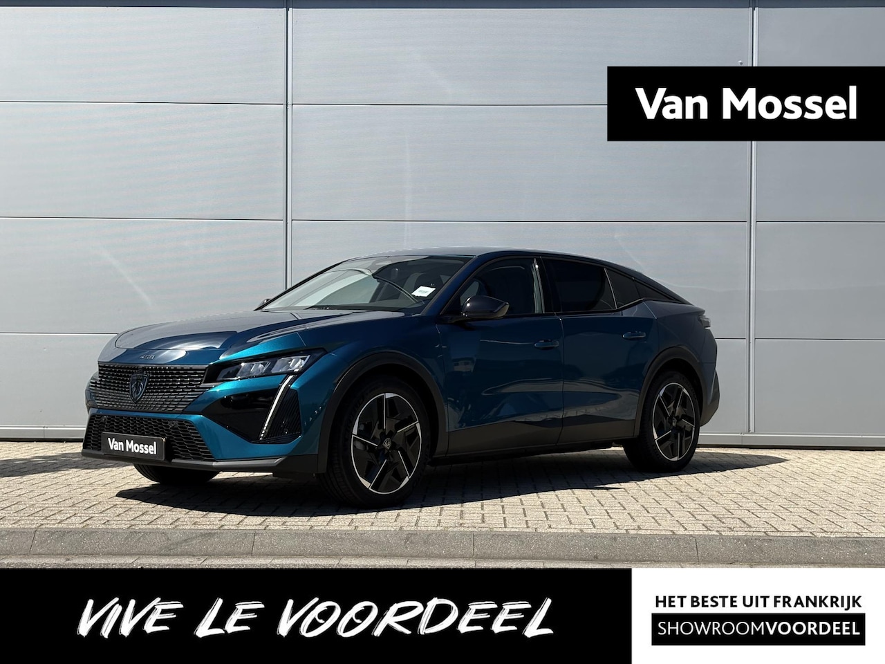 Peugeot e-408 - Allure 58 kWh | 360 camera | Adaptieve Cruise Control | Draadloze Apple Carplay/Android Au - AutoWereld.nl