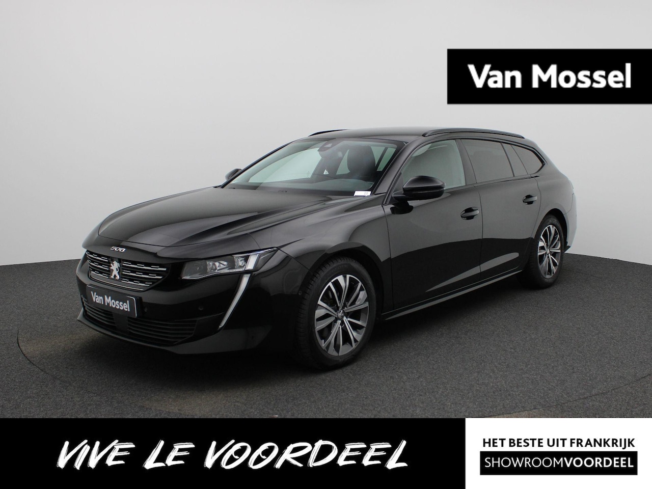 Peugeot 508 SW - 1.2 PureTech Allure Pack Business AUTOMAAT | NAVIGATIE | LEDER | CAMERA | VERWARMDE ZETELS - AutoWereld.nl
