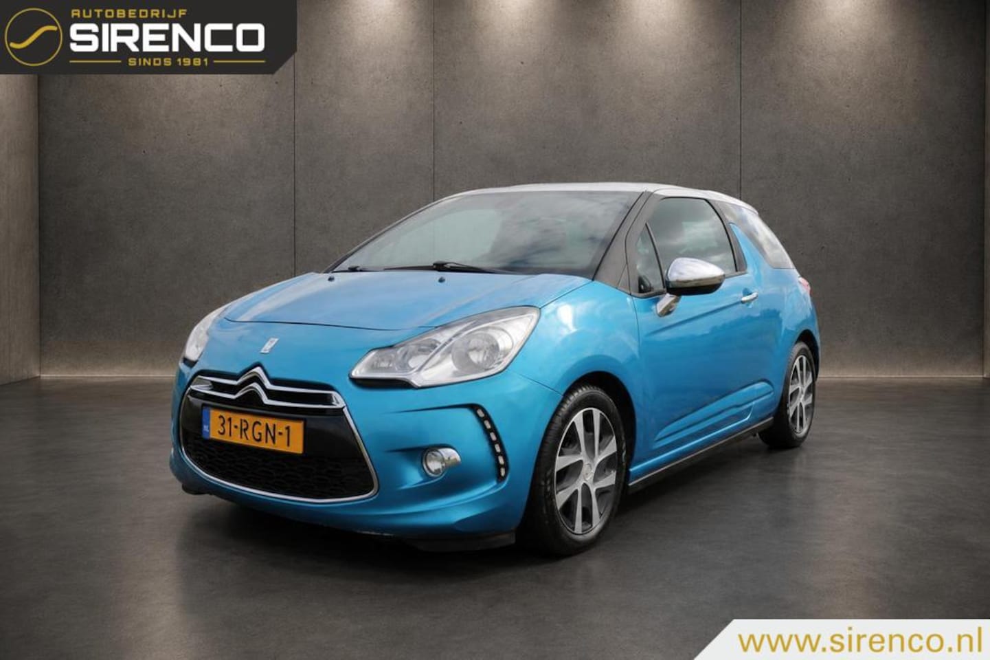 Citroën DS3 - 1.6 e-HDi So Chic | bluetooth | climate & cruise control | origineel nl auto - AutoWereld.nl
