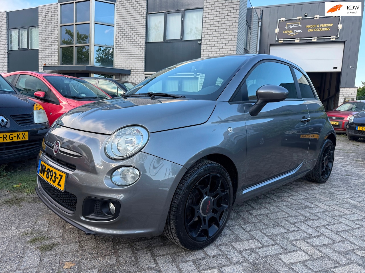 Fiat 500 - 1.2 Lounge Sport Airco Leder Parkeersensor - AutoWereld.nl