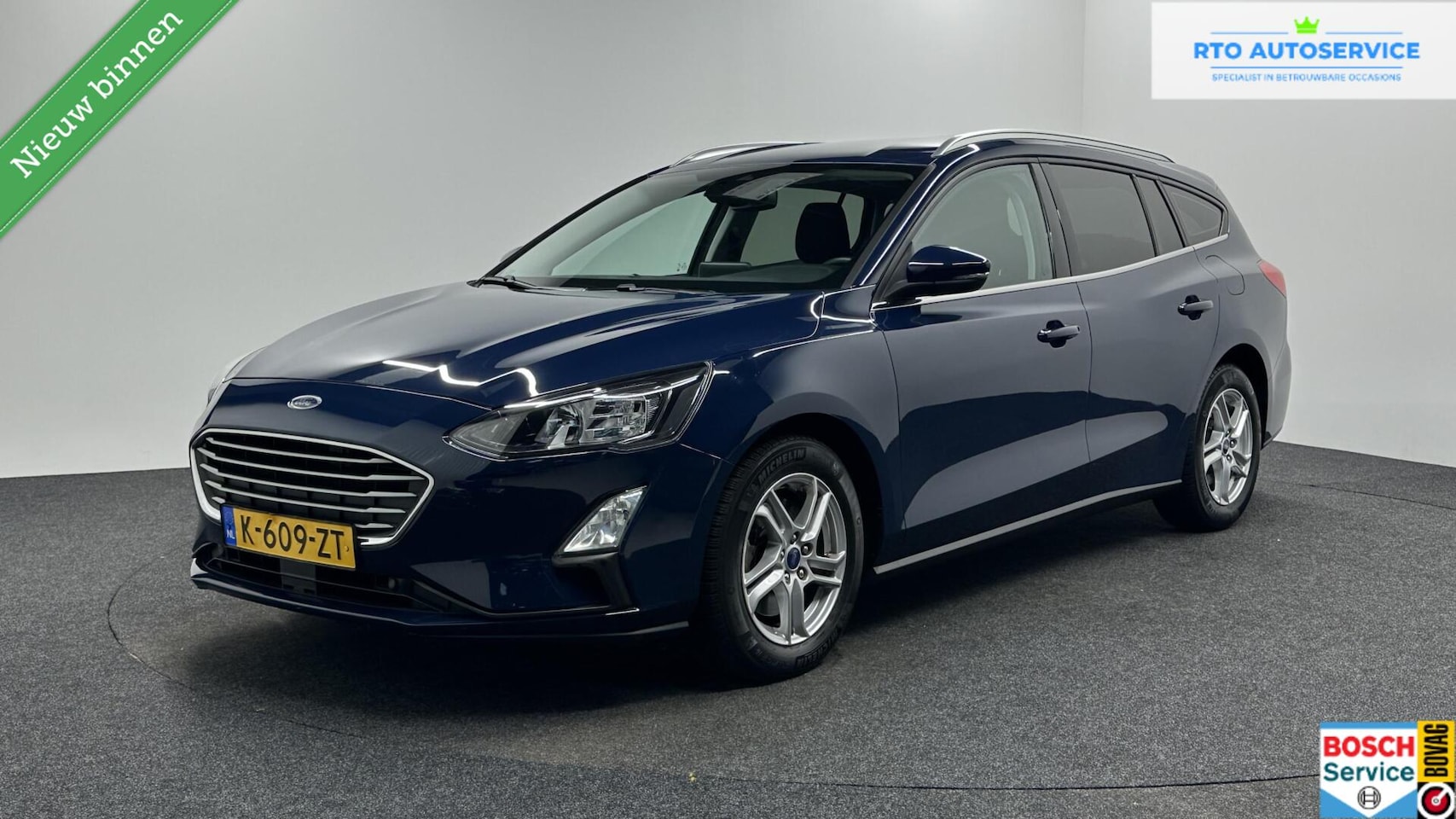 Ford Focus Wagon - 1.0 EcoBoost Trend Edition Business CARPLAY NAVI LM CRUISE. - AutoWereld.nl