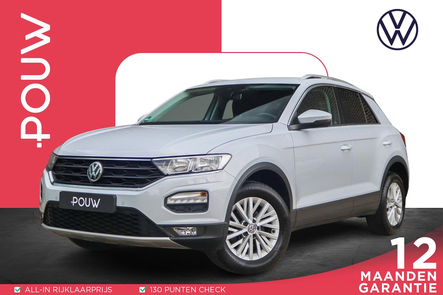 Volkswagen T-Roc - 1.0 TSI 115pk Style | Navigatie | Parkeersensoren voor en achter | Volautomatische Airco - AutoWereld.nl