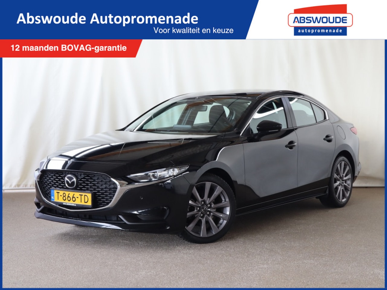 Mazda 3 - 2.0 e-SA-G Exclusive-line | Head-Up display | Camera - AutoWereld.nl