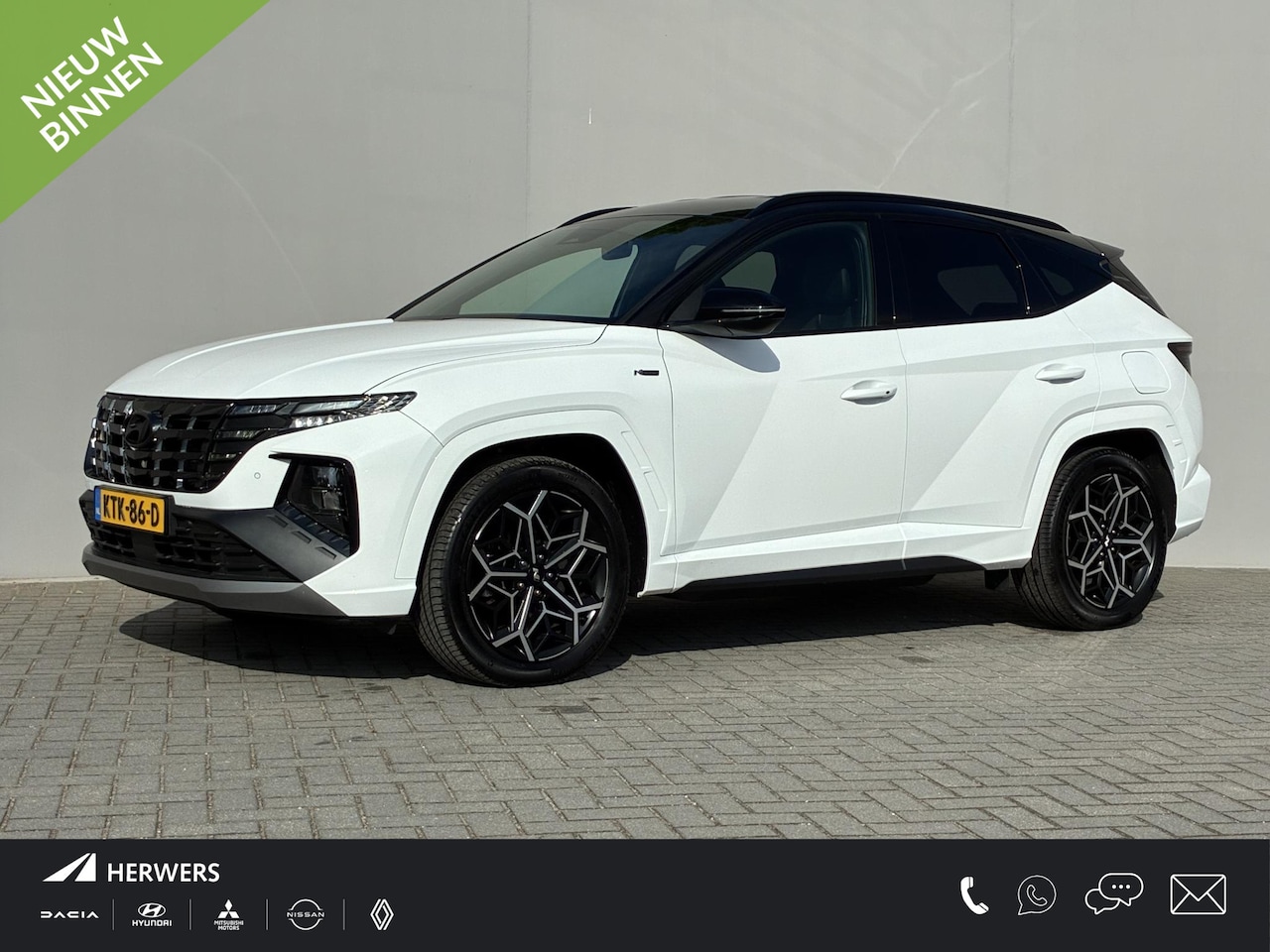 Hyundai Tucson - 1.6 T-GDI PHEV N Line Edition 4WD / Dealer onderhouden / Fabrieksgarantie tot 04-2027 / St - AutoWereld.nl