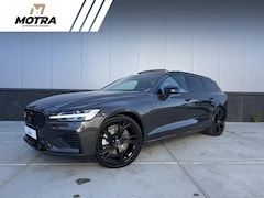 Volvo V60 - 2.0 T8 Hybrid 455pk AWD Plus Dark Black Edition | Panorama | Harman-Kardon | 360 Camera |