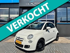Fiat 500 C - 1.2 500S Airco leder Pdc 16 Inch Blue and my Zeer nette auto