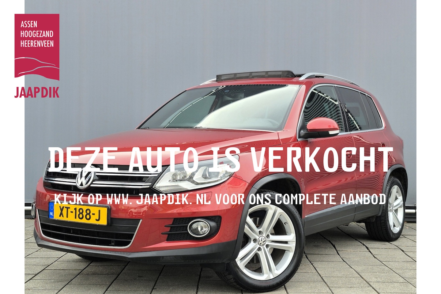 Volkswagen Tiguan - BWJ 12-2014 | 1.4T 161PK R-Line Edition AUTOMAAT | TREKHAAK | PANO DAK | NAVI | CAMERA A | - AutoWereld.nl