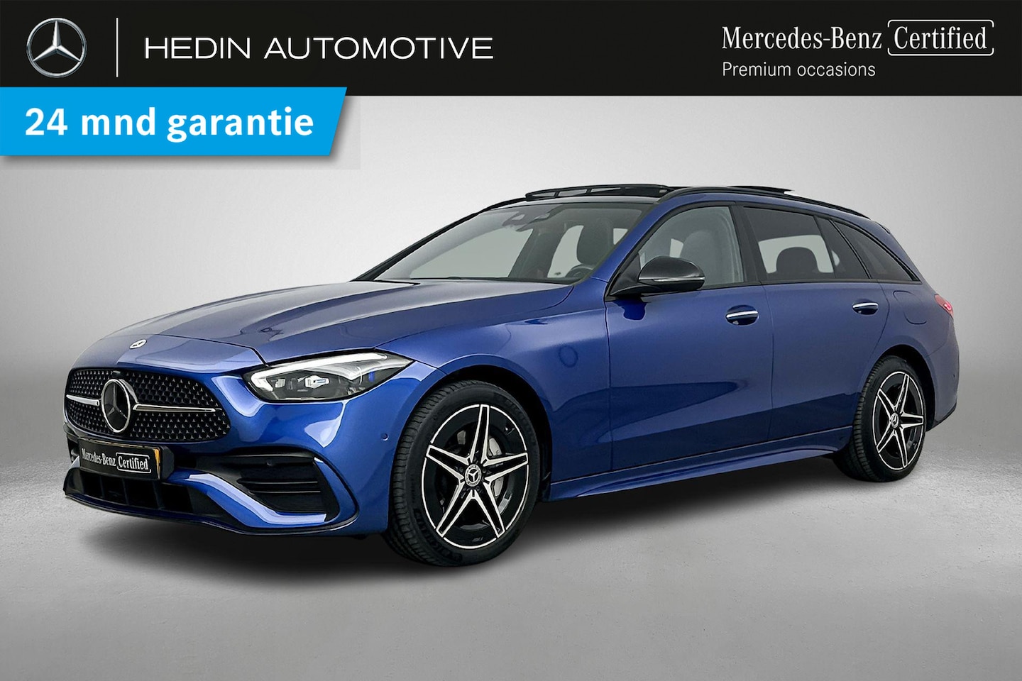 Mercedes-Benz C-klasse Estate - C 300e Automaat AMG Line | Nightpakket | Parkeerpakket met camera | Panoramadak | Stoelver - AutoWereld.nl