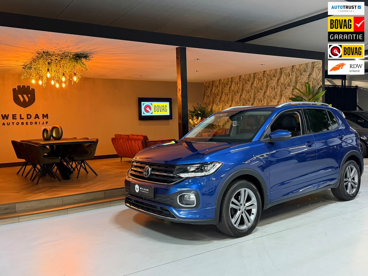 Volkswagen T-Cross - 1.0 TSI R-Line DSG|ACC|Lane Assist|CarPlay|Virtual Cockpit|Camera|LED|Dealer Onderh.|69DKM - AutoWereld.nl