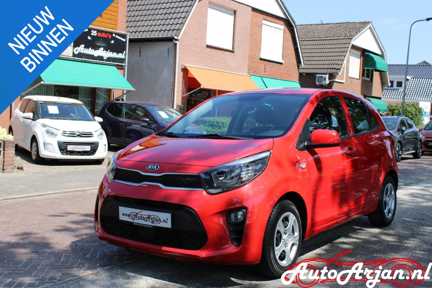 Kia Picanto - 1.0 CVVT EconomyPlusLine Cruise control, Apple carplay! - AutoWereld.nl