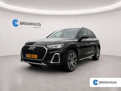 Audi Q5 - 55 TFSIe 367PK S EDITION AUTOMAAT / NAVI / LEDER / CLIMA / FULL-LED / PDC / KEYLESS / 20"