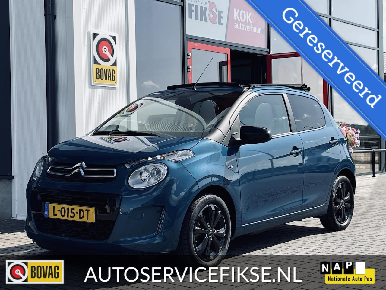 Citroën C1 - 1.0 VTi AIRSCAPE SHINE | CABRIO DAK | 1e EIGENAAR | - AutoWereld.nl