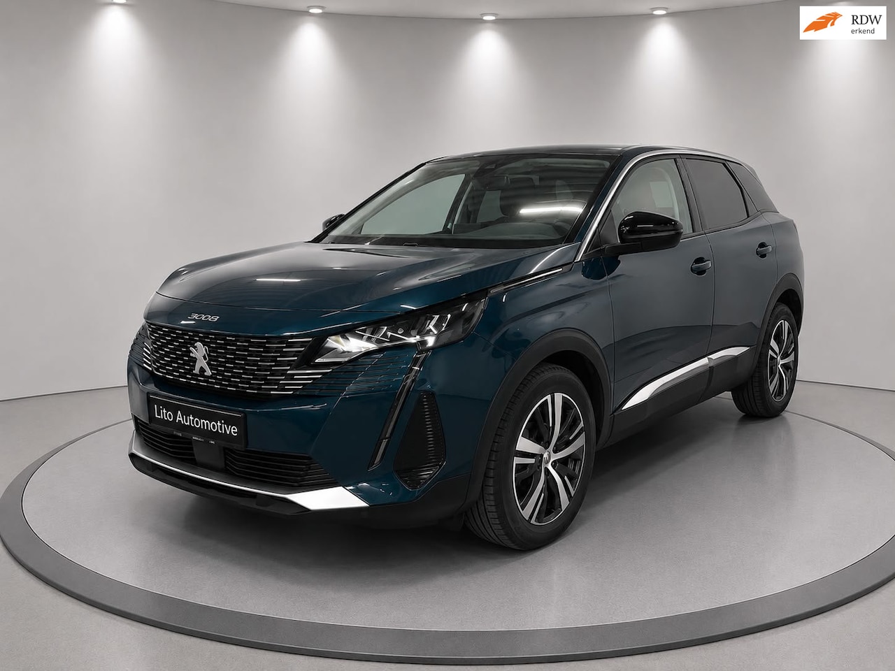 Peugeot 3008 - 1.2 PureTech Allure Pack Business|1/2 LEDER|AUTOMAAT| - AutoWereld.nl