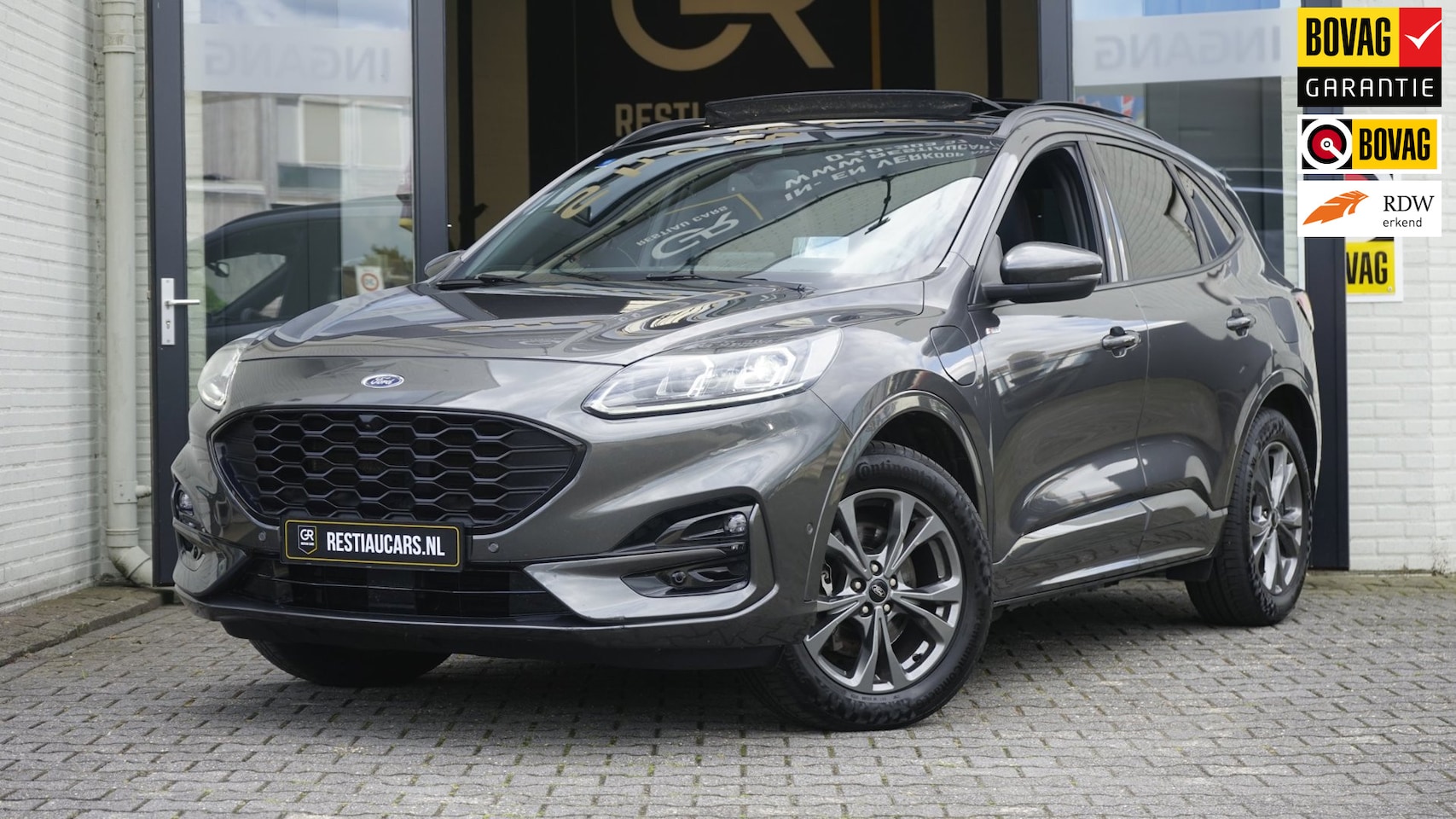 Ford Kuga - 2.5 PHEV ST-Line X AUTOMAAT|360 CAMERA|ACC|BANG OLUFSEN|CARPLAY|KEYLESS|PANORAMA|STOEL-STU - AutoWereld.nl