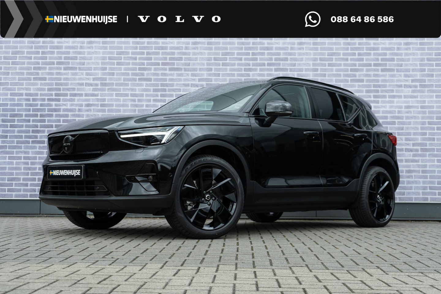 Volvo EX40 - Single Motor Extended Range Plus Black Ed. 82 kWh | Warmtepomp | Pixel LED Koplampen | Har - AutoWereld.nl