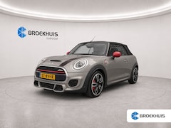 MINI Cabrio - Cooper S 2.0 231PK JOHN COOPER WORKS AUTOMAAT / NAVI / LEDER / CLIMA / LED / PDC / 17" LMV