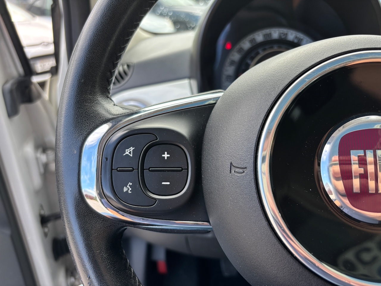 Fiat 500 - 0.9 TwinAir Turbo Lounge | Org-NL auto. Lage km. Pearl White. Airco. U-connect.