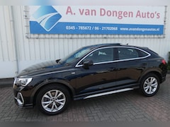 Audi Q3 Sportback - 45 TFSI E S Line, Pano, Navi, Dodehoek, Trhaak, ACC