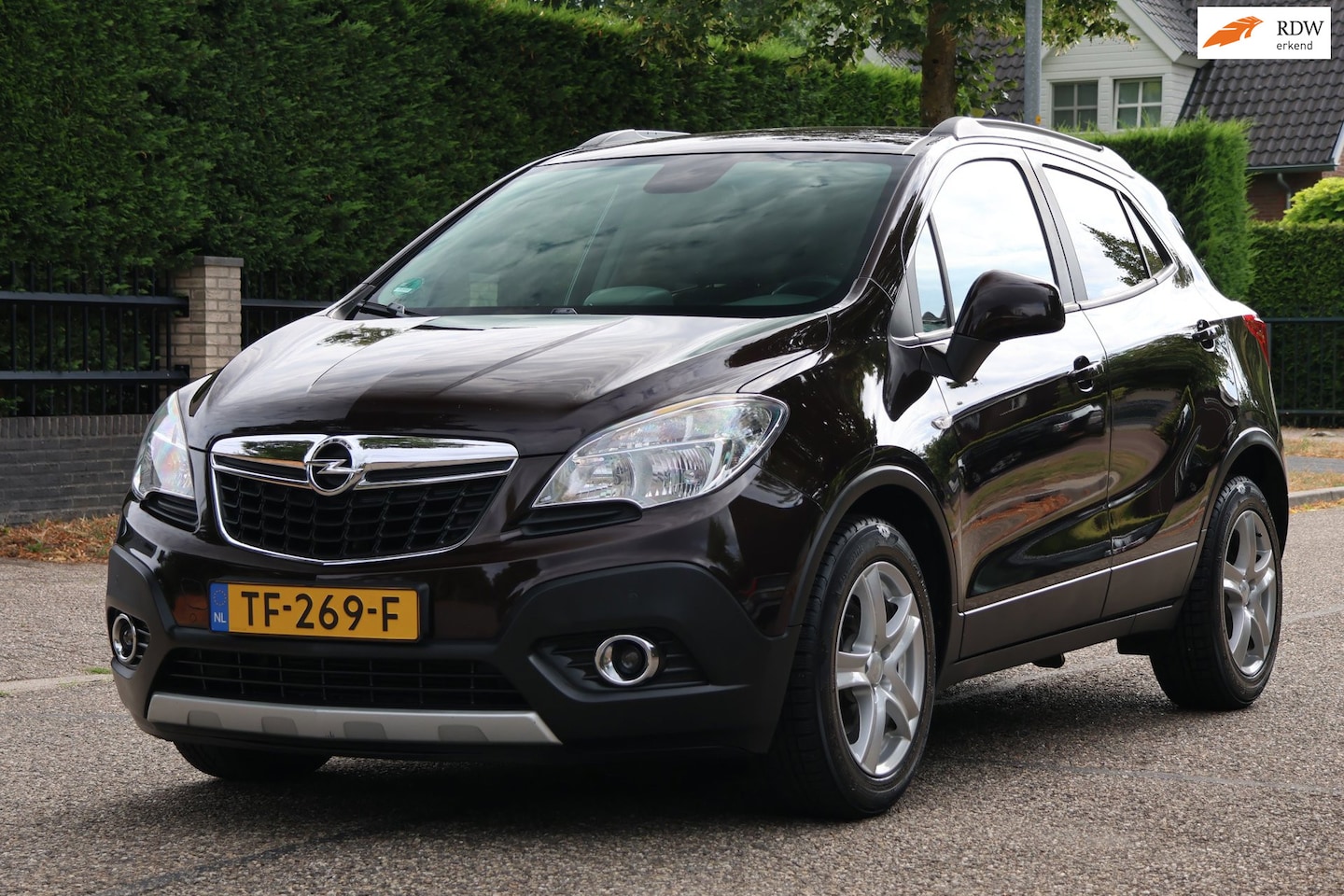 Opel Mokka - 1.4 T Cosmo | LPG | AUTOMAAT | NAVI | CLIMA | CRUISE | CAMERA | MOOIE GOED ONDER HOUDEN AU - AutoWereld.nl