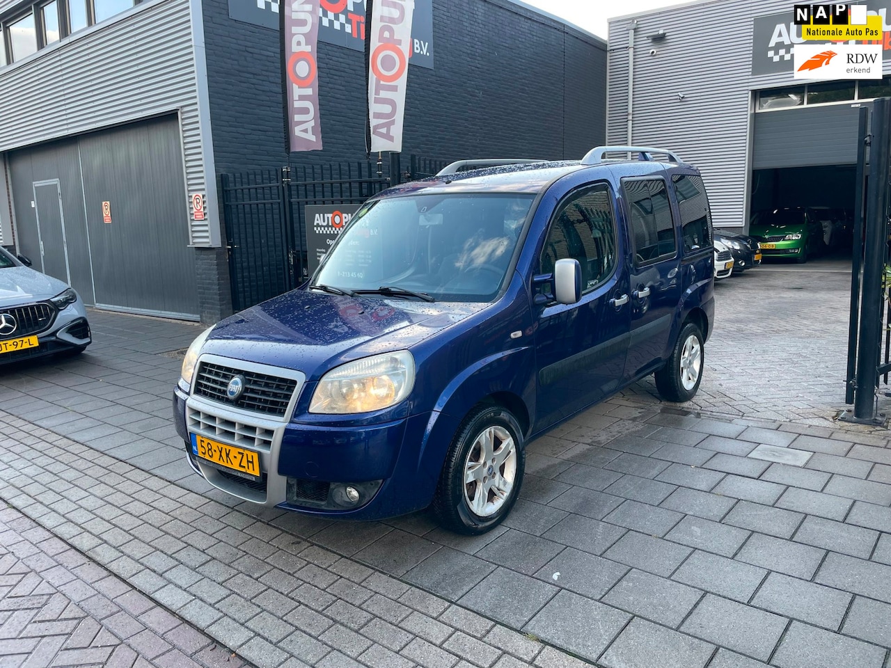 Fiat Doblò - 1.4 Malibu 2e Eigenaar! Trekhaak Airco NAP APK - AutoWereld.nl