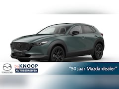 Mazda CX-30 - 2.5 e-SkyActiv-G M Hybrid Homura | Automaat | Zinc Green | Modeljaar 2026 | €3000, - Voorr
