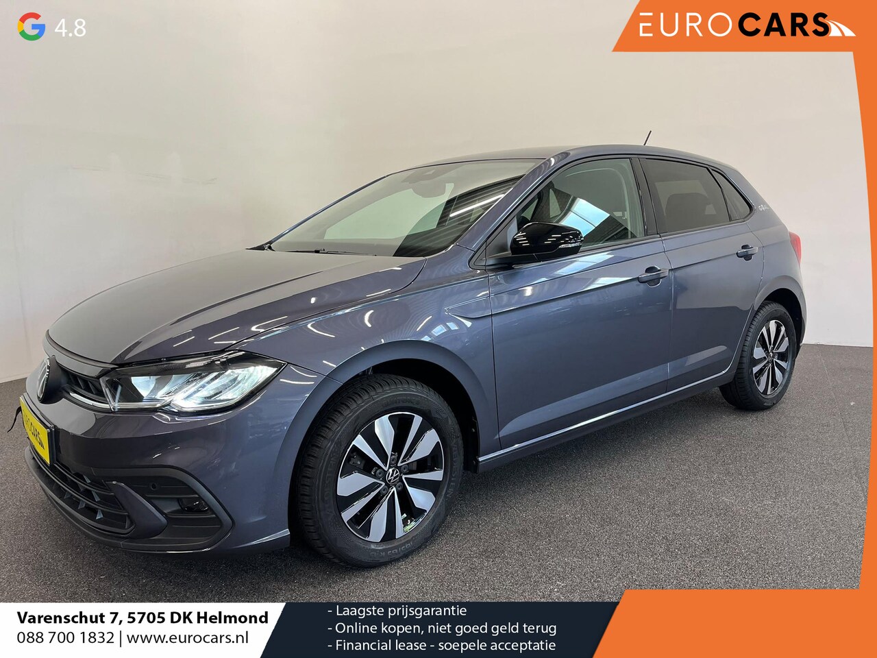 Volkswagen Polo - 1.0 TSI AUT 85KW Goal Navigatie Apple Carplay/ Android Auto Adaptive Cruise Control Parkee - AutoWereld.nl