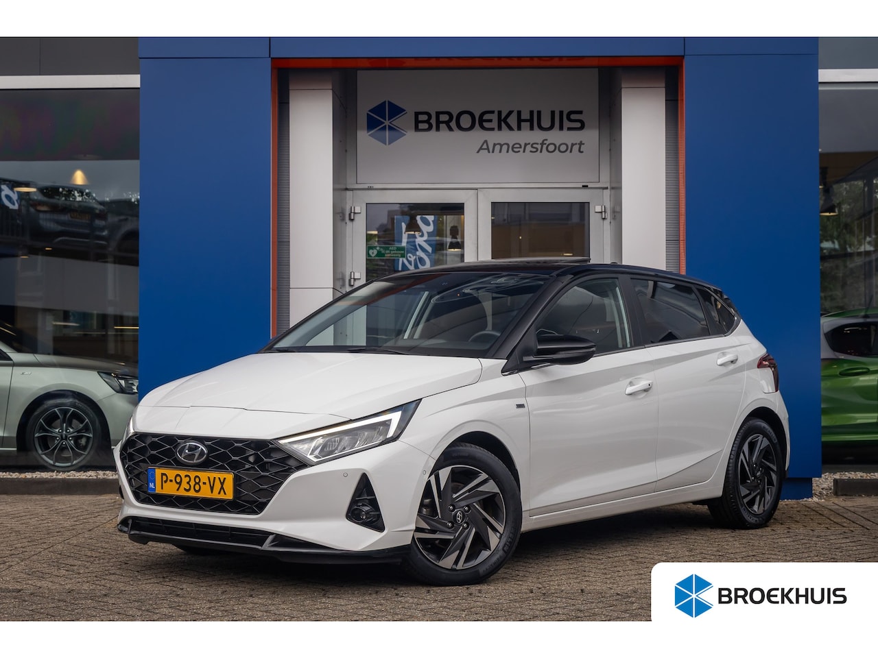 Hyundai i20 - 1.0 T-GDI Premium Sky | Adaptief cruise | Elek. panorama dak | Dodehoek detectie | Achteru - AutoWereld.nl