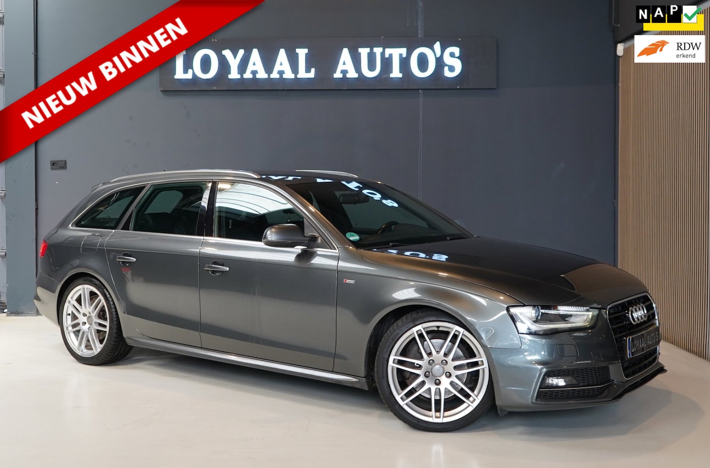 Audi A4 Avant - 2.0 TFSI Pro Line S | TREKHAAK | CRUISE | AIRCO | NAVI | NAP | PDC | APK - AutoWereld.nl