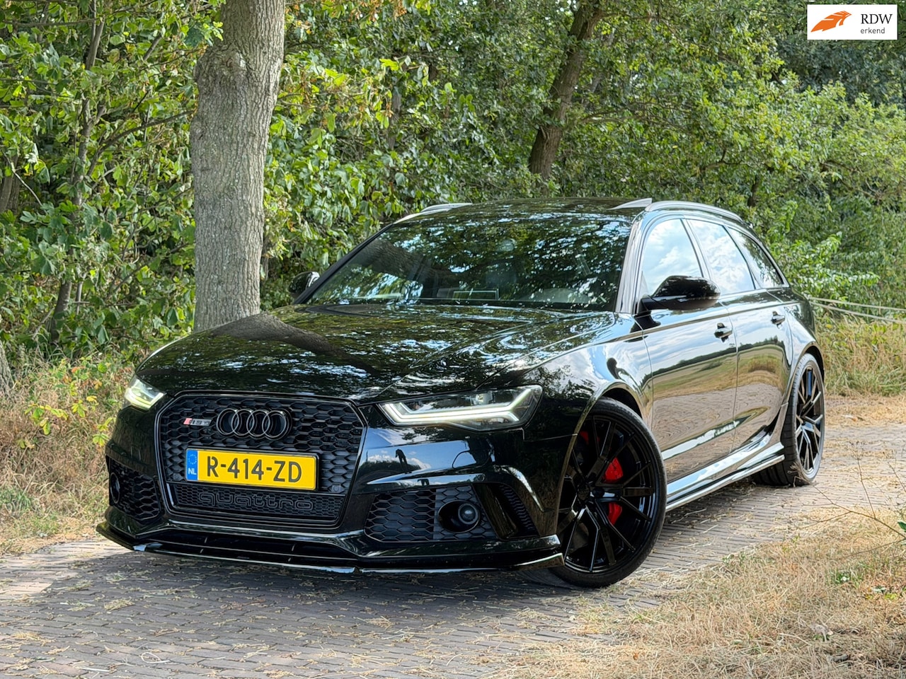 Audi RS6 - Avant 4.0 TFSI Quattro Pro Line Plus | APR | Keramisch | Pano | Carbon | Matrix | Schaalst - AutoWereld.nl