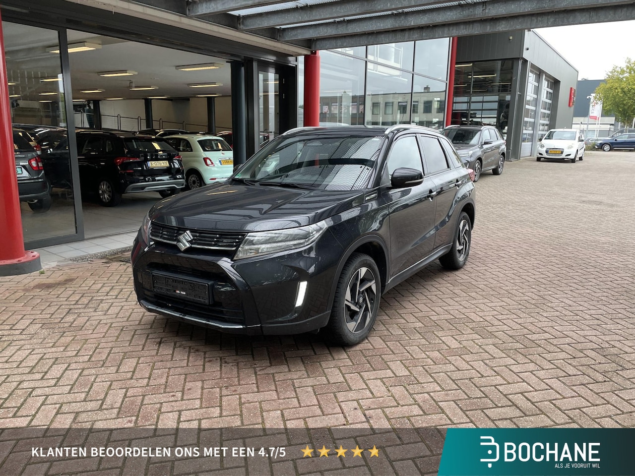 Suzuki Vitara - 1.5 Hybrid Style Automaat 115PK | Panoramadak | Half-leder | Navigatie | Adaptieve Cruise - AutoWereld.nl