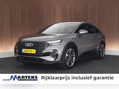 Audi Q4 Sportback e-tron - 50 299pk quattro S edition 77 kWh Memory Stoelverwarming Navigatie 2x S-Line