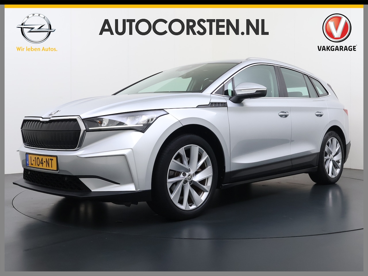 Skoda Enyaq iV - 60 SOH 91% Apple Carplay Android Auto Navi Ecc Pdc Keyless-go Lmv 20" Isofix Lane Assist B - AutoWereld.nl