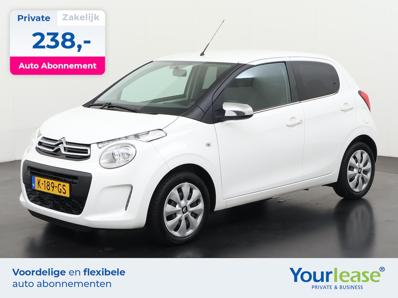Citroën C1 - 1.0 VTi Feel | All-in 238,- Private Lease | Direct uit voorraad - AutoWereld.nl