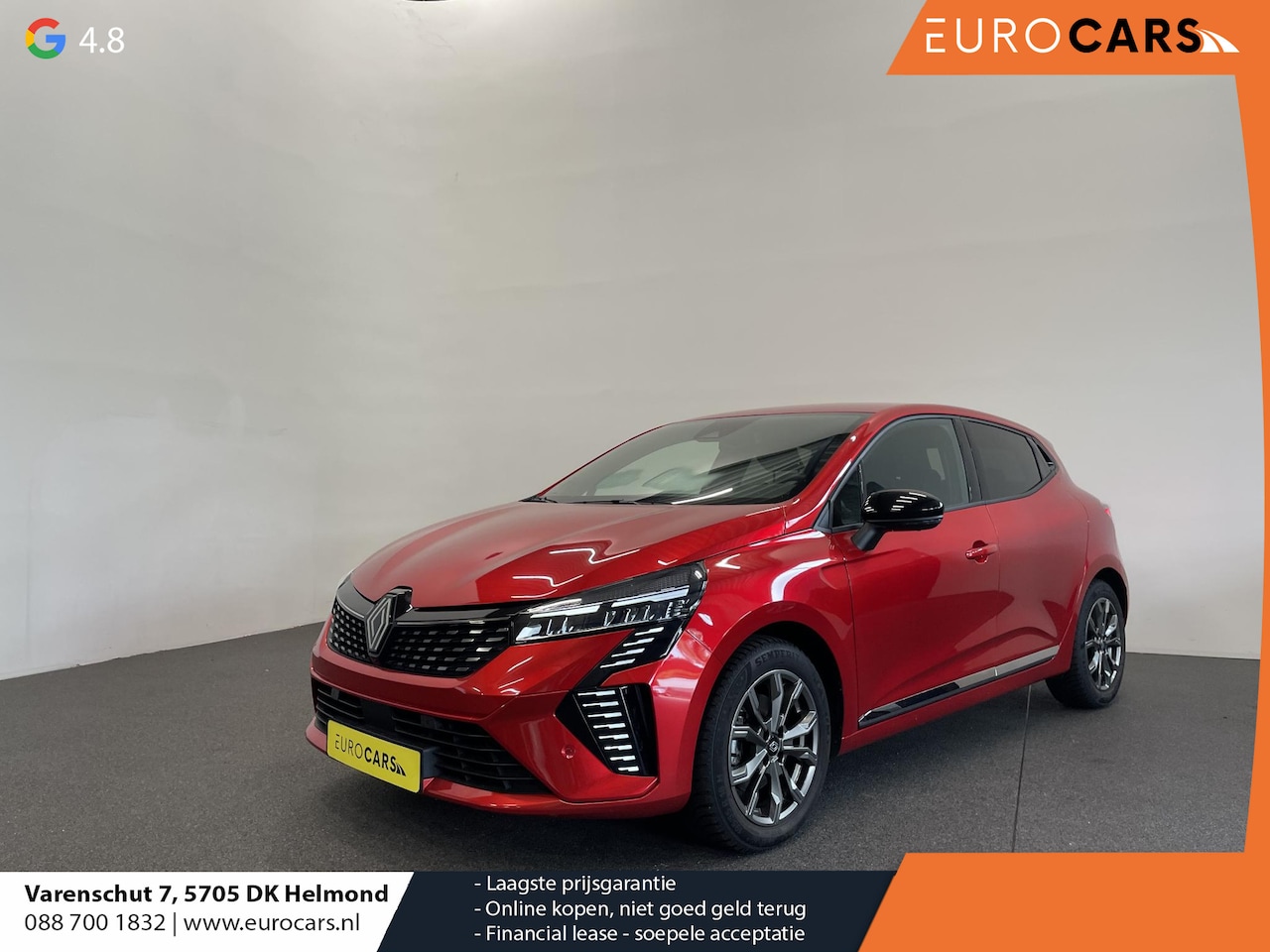 Renault Clio - 1.6 E-Tech Full Hybrid Aut. 145pk Techno 360 Camera Full LED Matrix Easy Link Digitaal Das - AutoWereld.nl