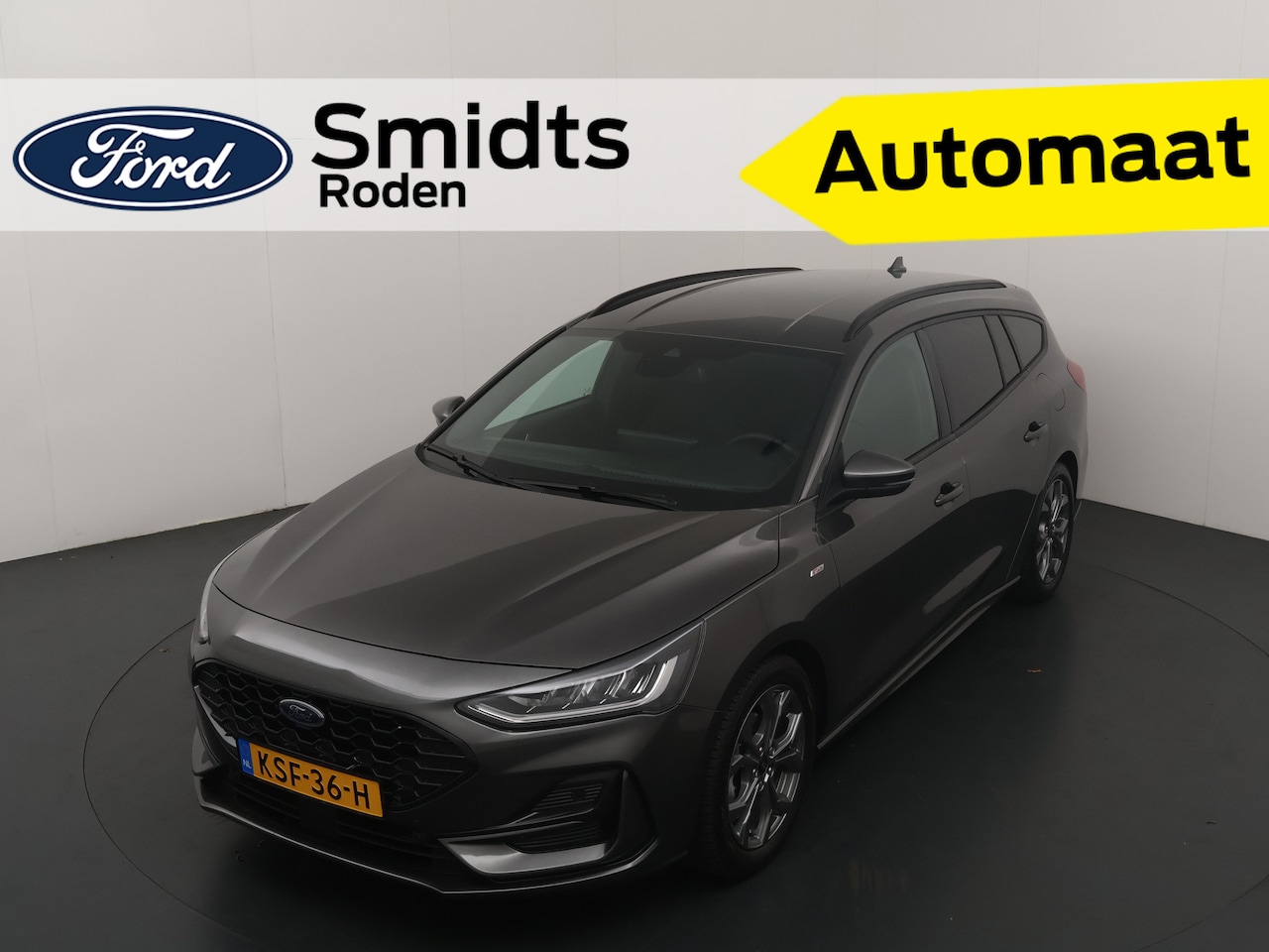 Ford Focus Wagon - EcoBoost Hybrid 155 pk AUTOMAAT ST-Line | Cruise control | Winterpack | Climate control | - AutoWereld.nl