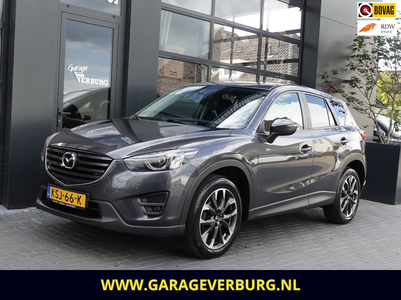 Mazda CX-5 - 2.5 SkyActiv-G 192 GT-M AWD Automaat (Navi,Camera,PDC,Trekhaak,Keyless,Stoelverwarming,BOS - AutoWereld.nl