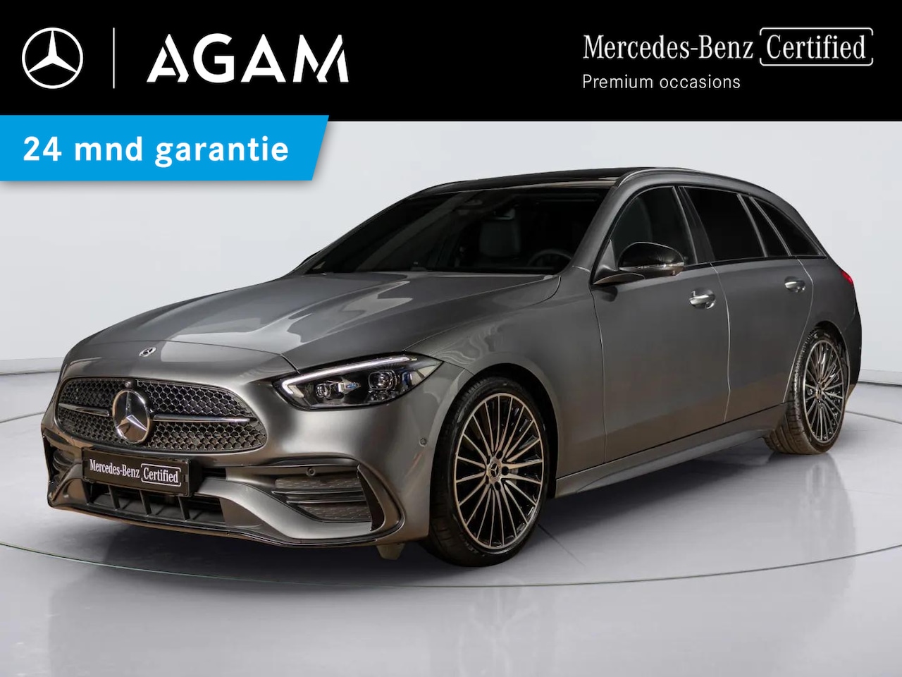 Mercedes-Benz C-klasse Estate - 180 AMG Line Premium PLUS | Panorama dak | Trekhaak - AutoWereld.nl