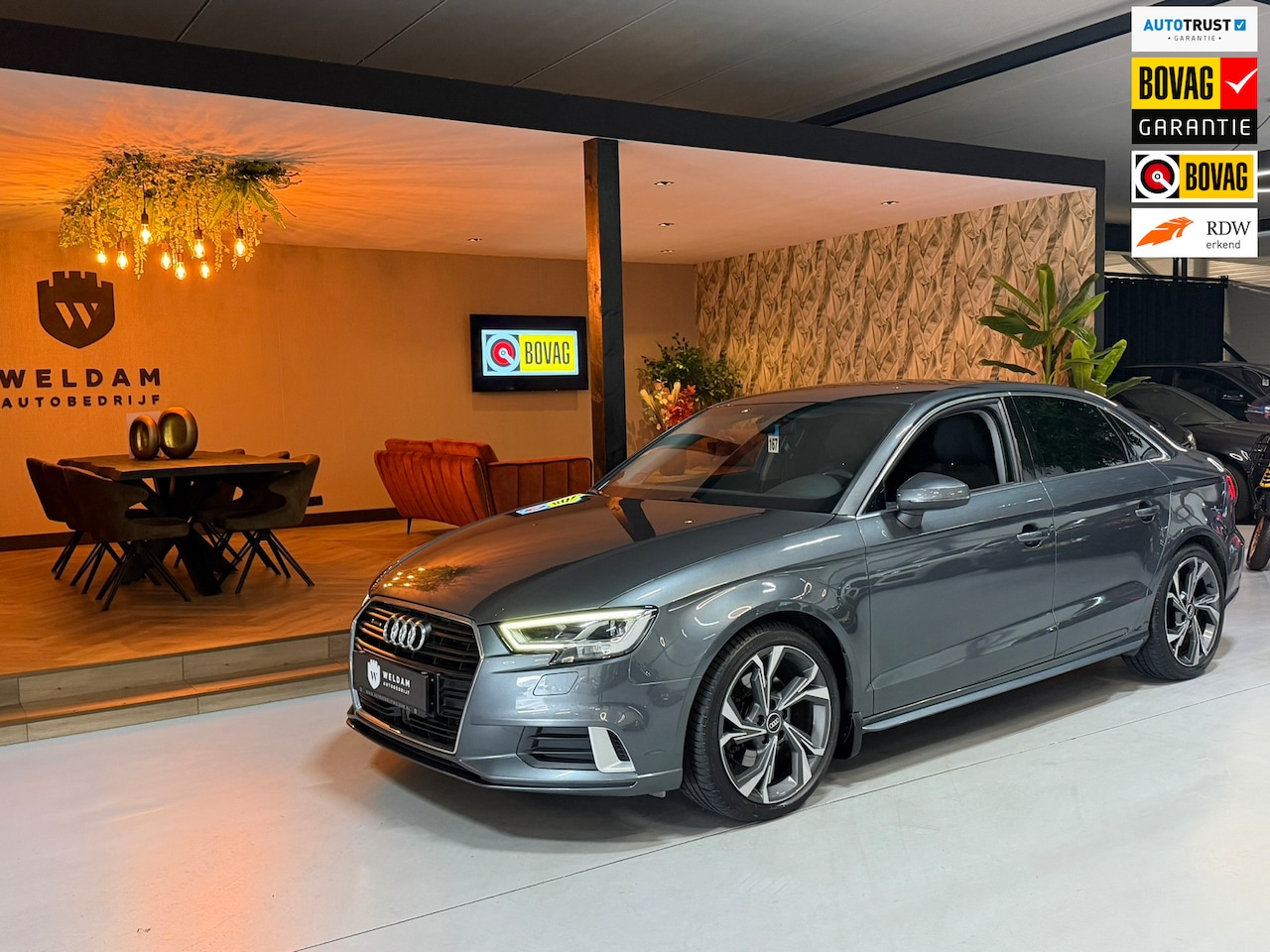 Audi A3 Limousine - 40 TFSI quattro 190PK S tronic|LED|CarPlay|Navi|Sportstoelen|19” Sportvelgen|PDC|Rijklaar - AutoWereld.nl