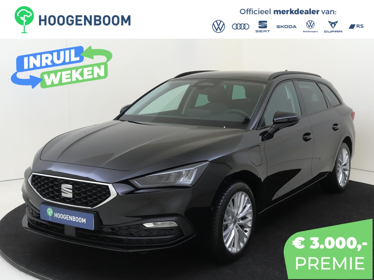 SEAT Leon Sportstourer - 1.5 TSI e-Hybrid Style Business Intense 1.5 TSI e-Hybrid Style Business Intense - AutoWereld.nl