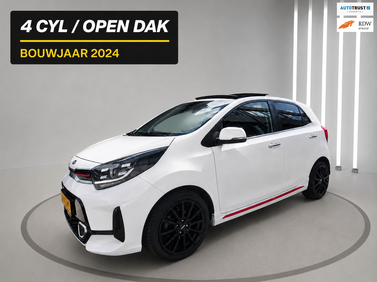 Kia Picanto - GT-line open dak 4 cylinder - AutoWereld.nl