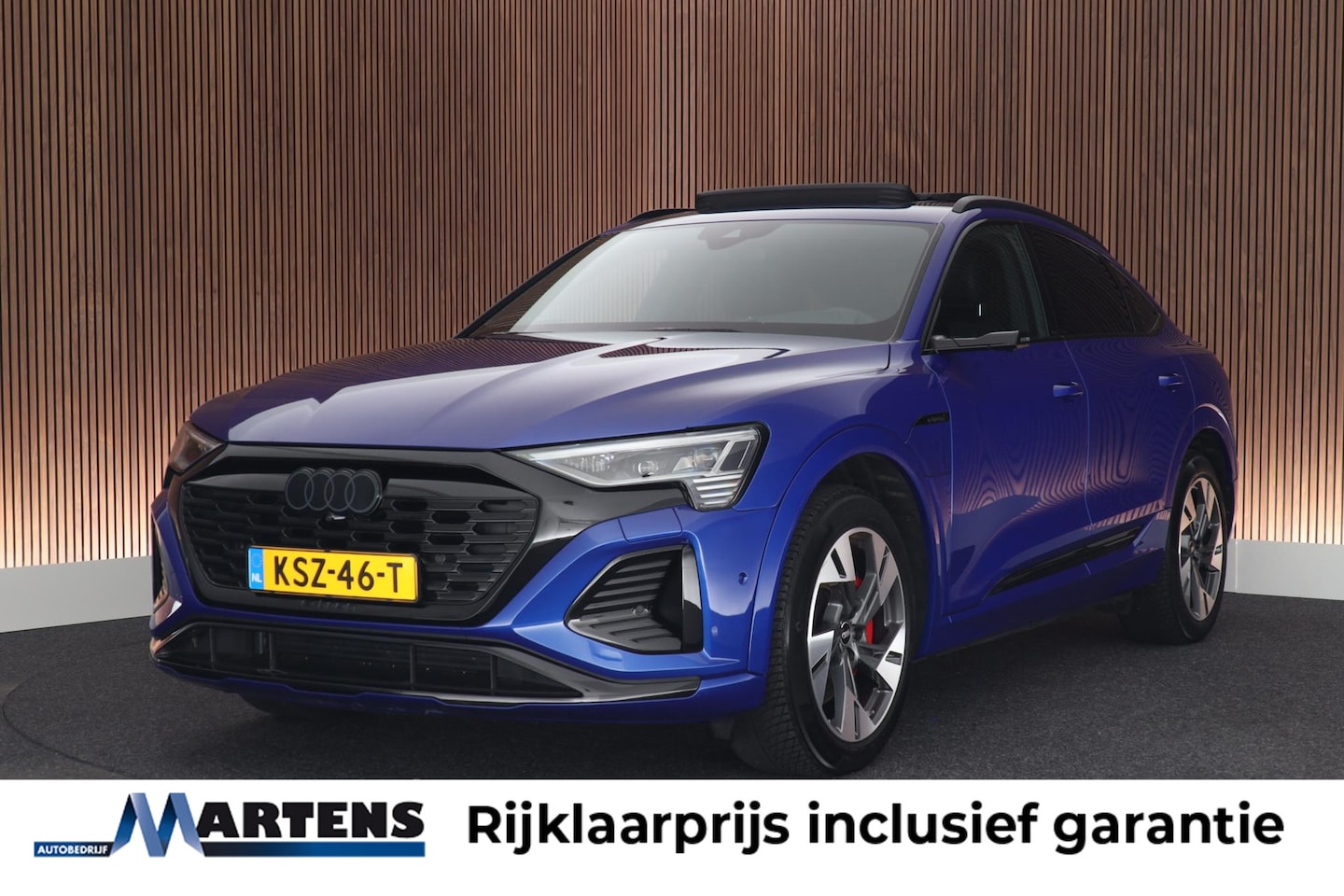 Audi Q8 Sportback e-tron - 55 408pk quattro S Edition 115 kWh Trekhaak 360Camera HUD Memory Cameraspiegels Panoramada - AutoWereld.nl