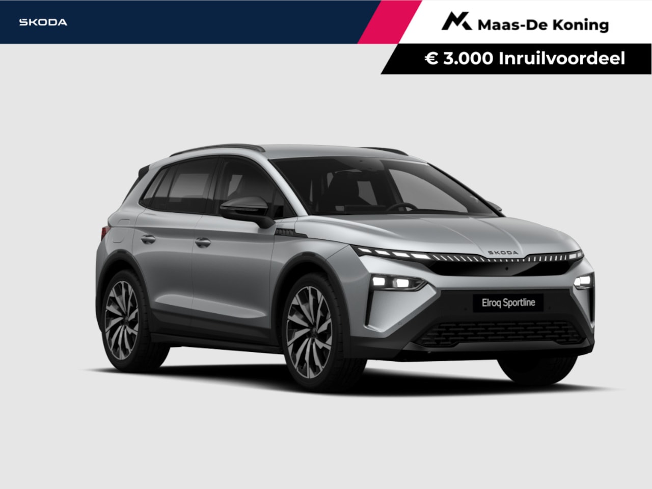 Skoda Elroq - Sportline 85 | 21'' Lichtmetalen Velgen | Advance Pakket | 3.000,- inruilvoordeel!! - AutoWereld.nl
