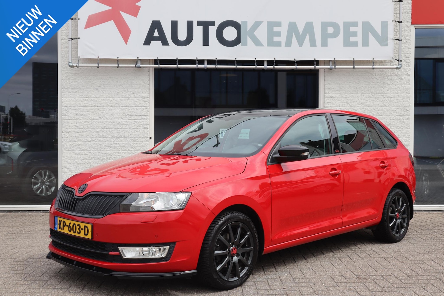 Skoda Rapid - SPEEDBACK 1.2 TSI GREENTECH JOY PANORAMADAK|TREKHAAK|APPLE CARPLAY|CLIMA - AutoWereld.nl