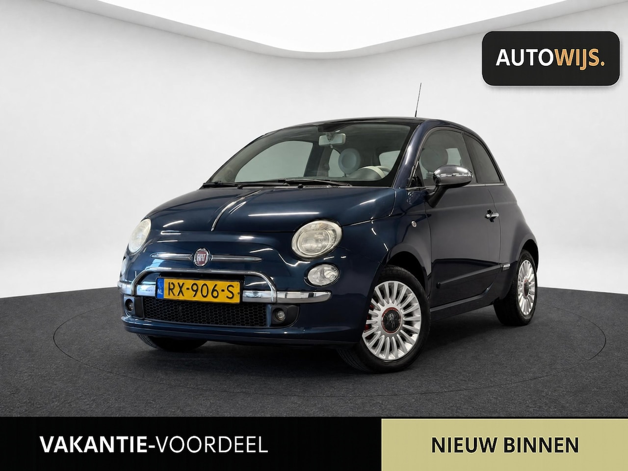 Fiat 500 - 1.4-16V Pop|LEDER|PANO|CLIMA|LM-VELG - AutoWereld.nl
