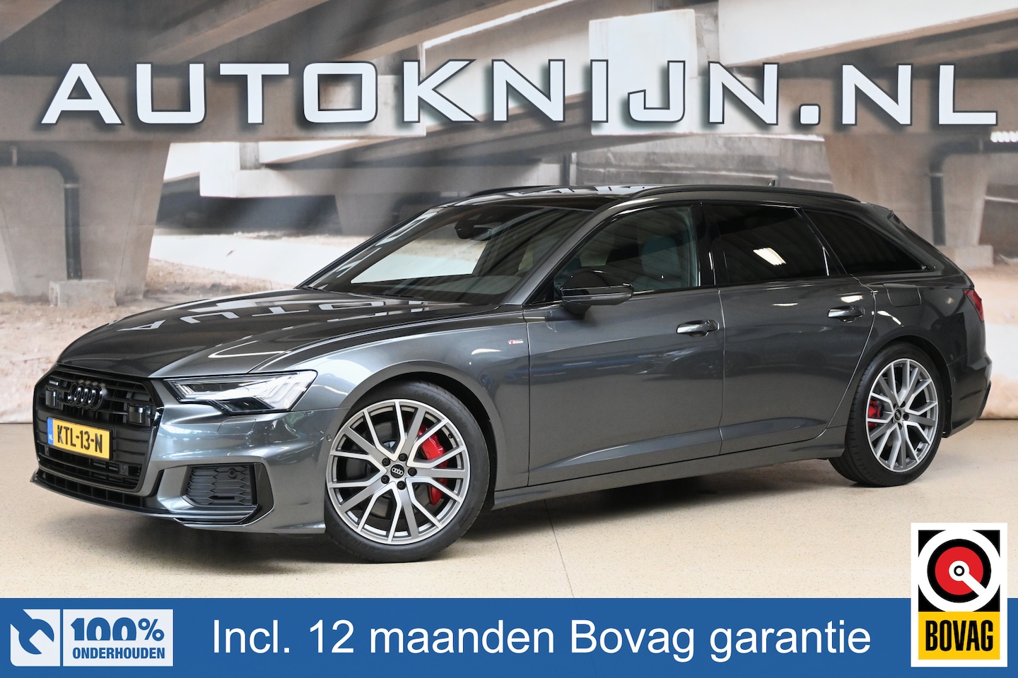 Audi A6 Avant - 55 TFSI e quattro S 367PK edition Competition Pano | Matrix | Elektrische stoelen en klep - AutoWereld.nl